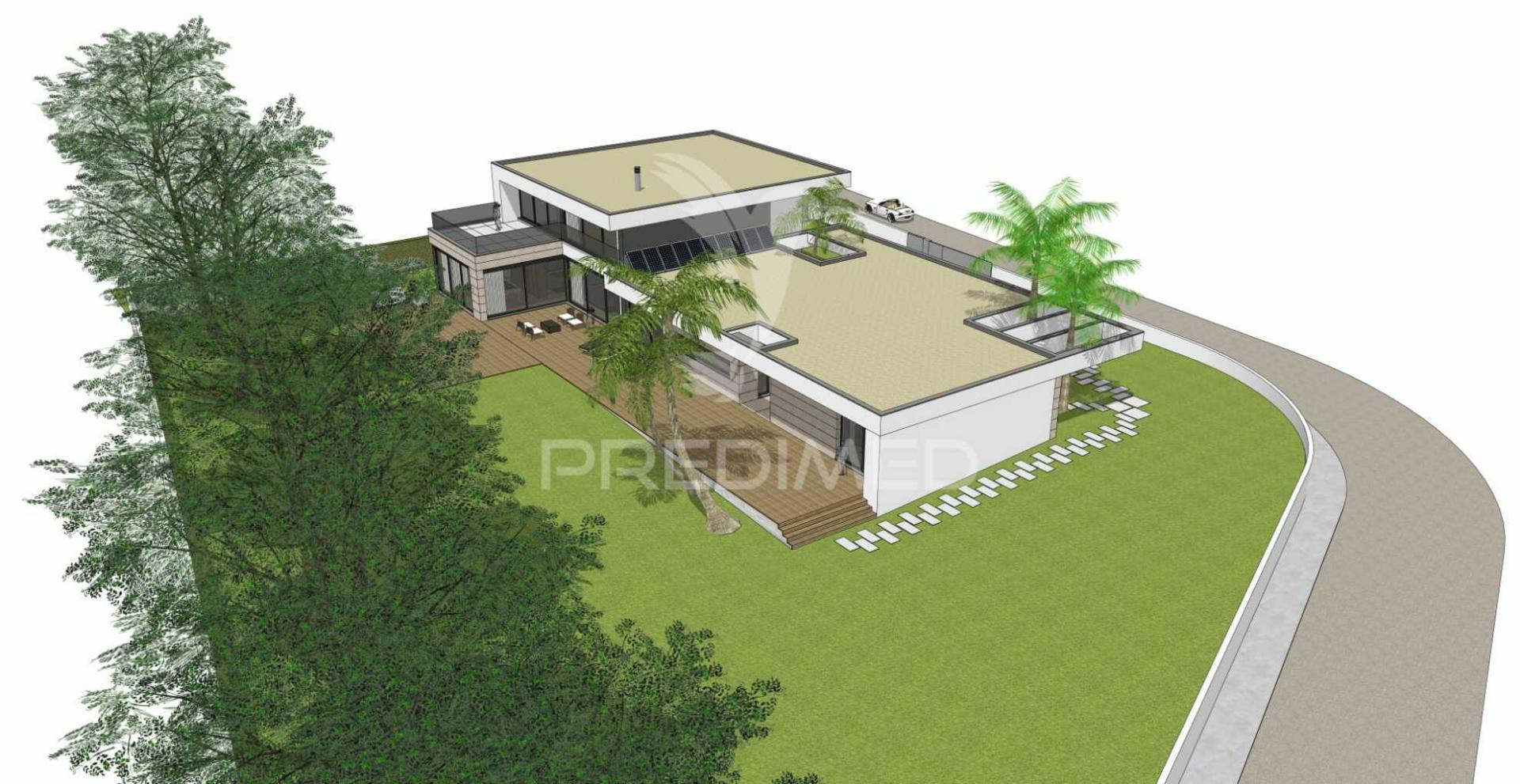 Terreno com projecto aprovado moradia t3 em nogueira, maia