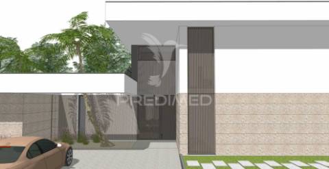 Terreno com projecto aprovado moradia t3 em nogueira, maia