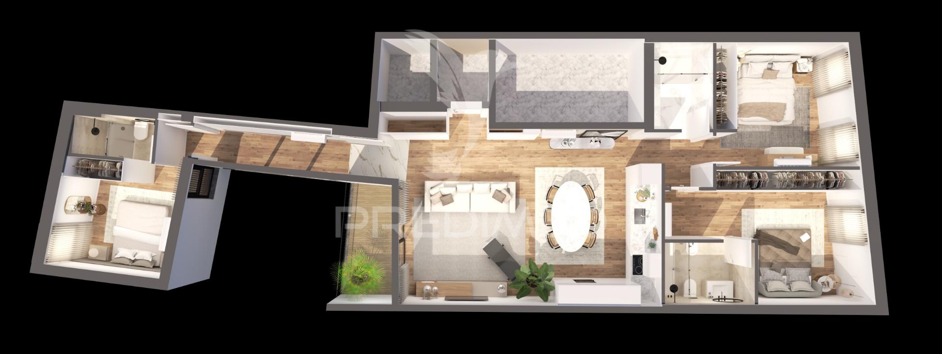 Fantástico apartamento t3 no centro da cidade de braga