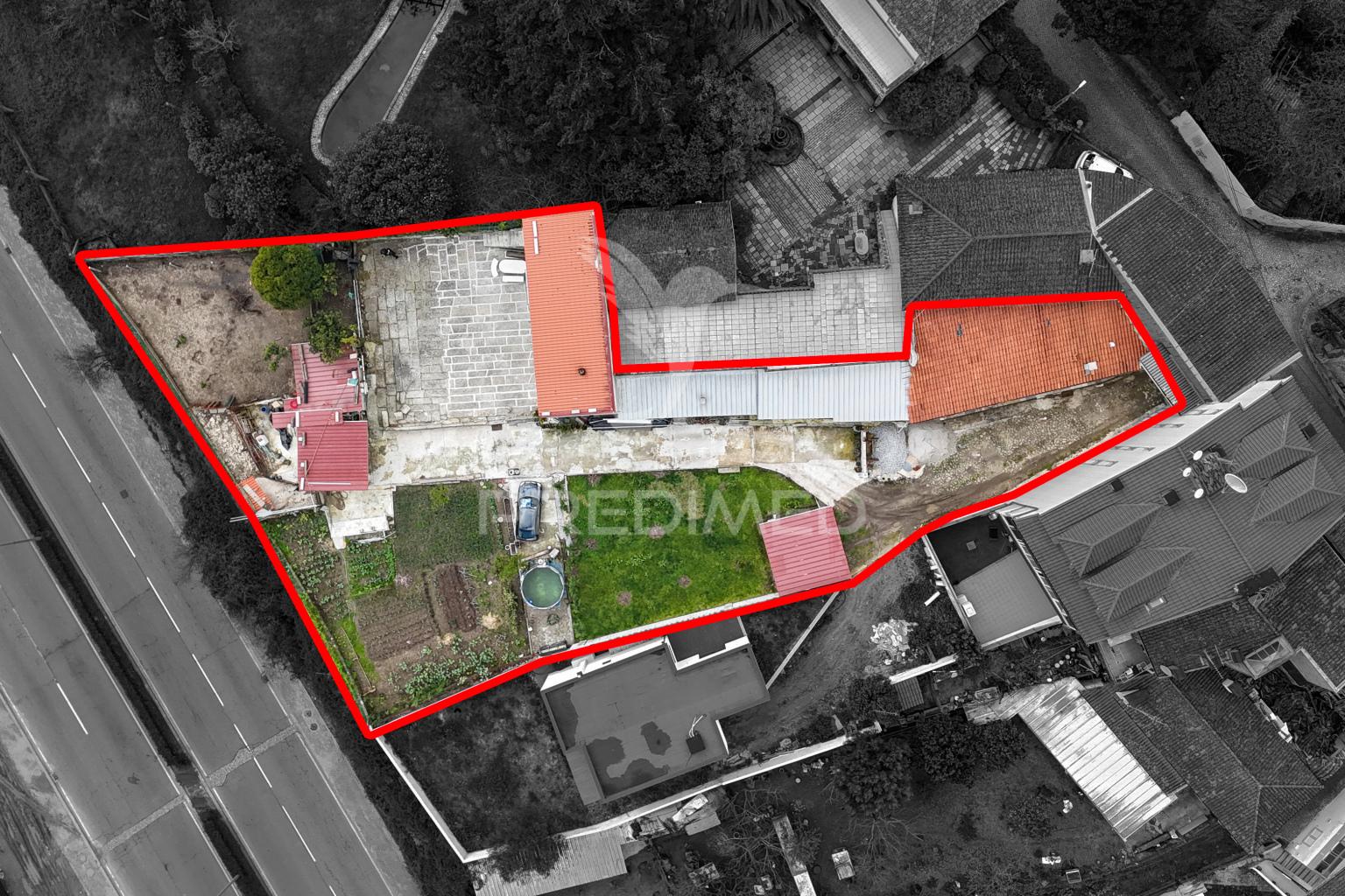 Terreno com 2 casas independentes em gualtar, braga!