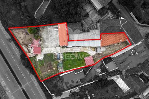 Terreno com 2 casas independentes em gualtar, braga!