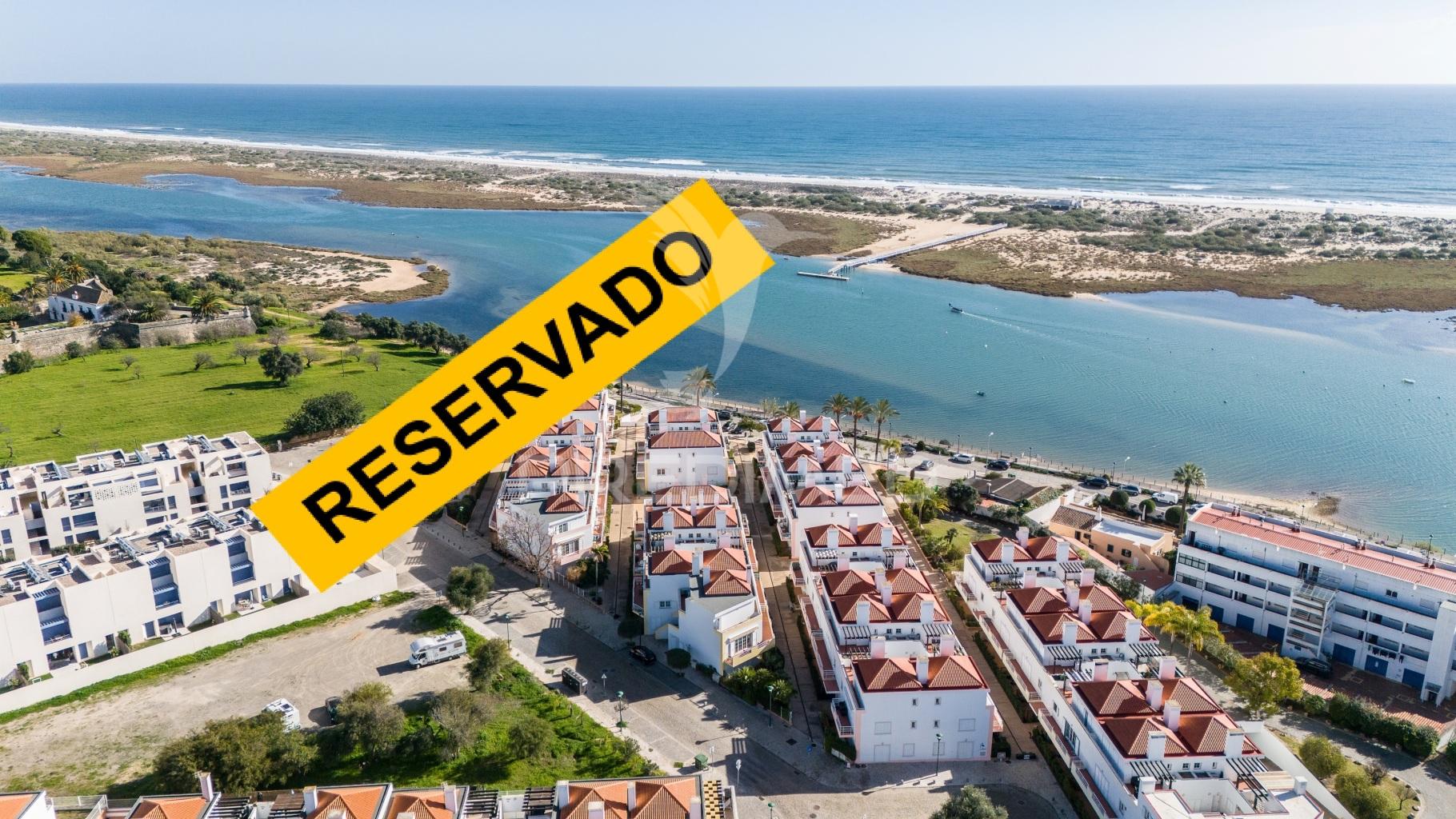 Apartamento t3 duplex com vista mar em cabanas de tavira