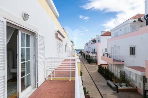 Apartamento t3 duplex com vista mar em cabanas de tavira