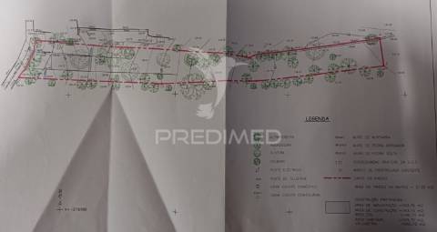 Terreno para construção em paderne com 3700 m2