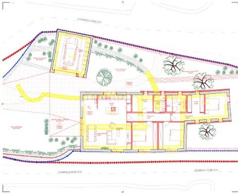 Terreno urbano com projeto aprovado, ramila, fátima