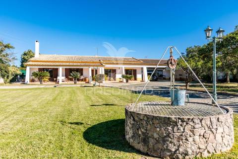 Quinta em palmela com moradia térrea