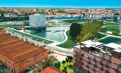 Apartamento t3 de luxo novo no coração de aveiro