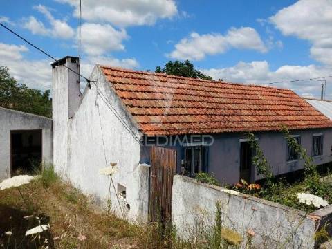 Conjunto de duas casas, parreira- chamusca