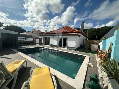 Moradia t3 com piscina em lote 786m2 em cabanas são gonçalo