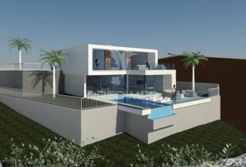 Terreno com projeto aprovado  moradia t3 com piscina "chave na mão"