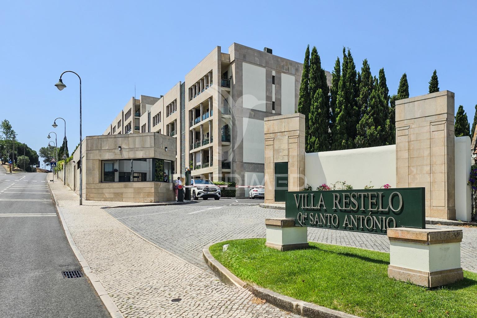 Apartamento t3 para arrendamento i condomínio villa restelo, com jardim e piscina no restelo/belém
