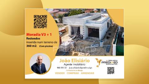 Moradia t3+1 térrea e  isolada
