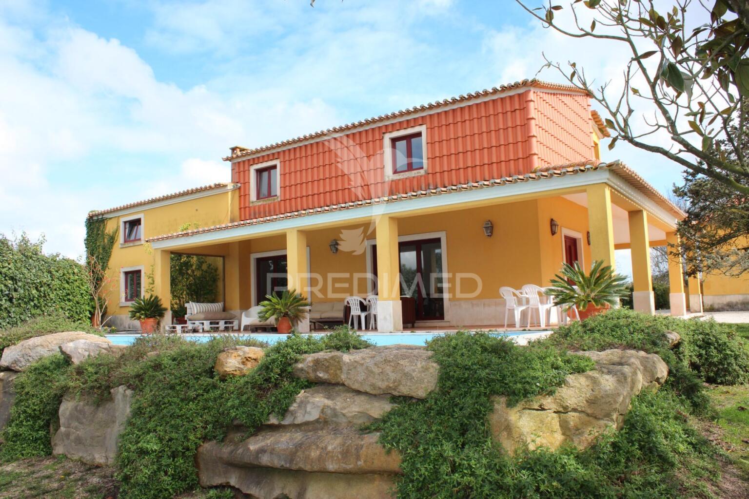 Quinta t9 com 7.000m2 em pontével, cartaxo.