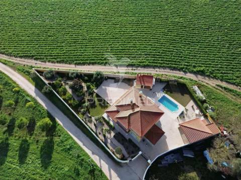 Moradia de luxo t5 na torre do bispo – perto de santarém