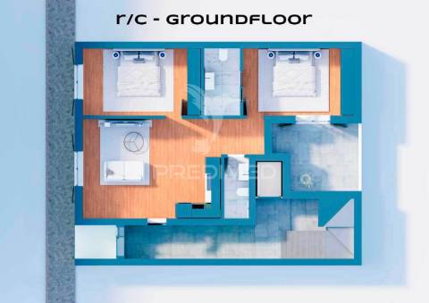 Apartamento t1 em construção, a concluir em 2027
