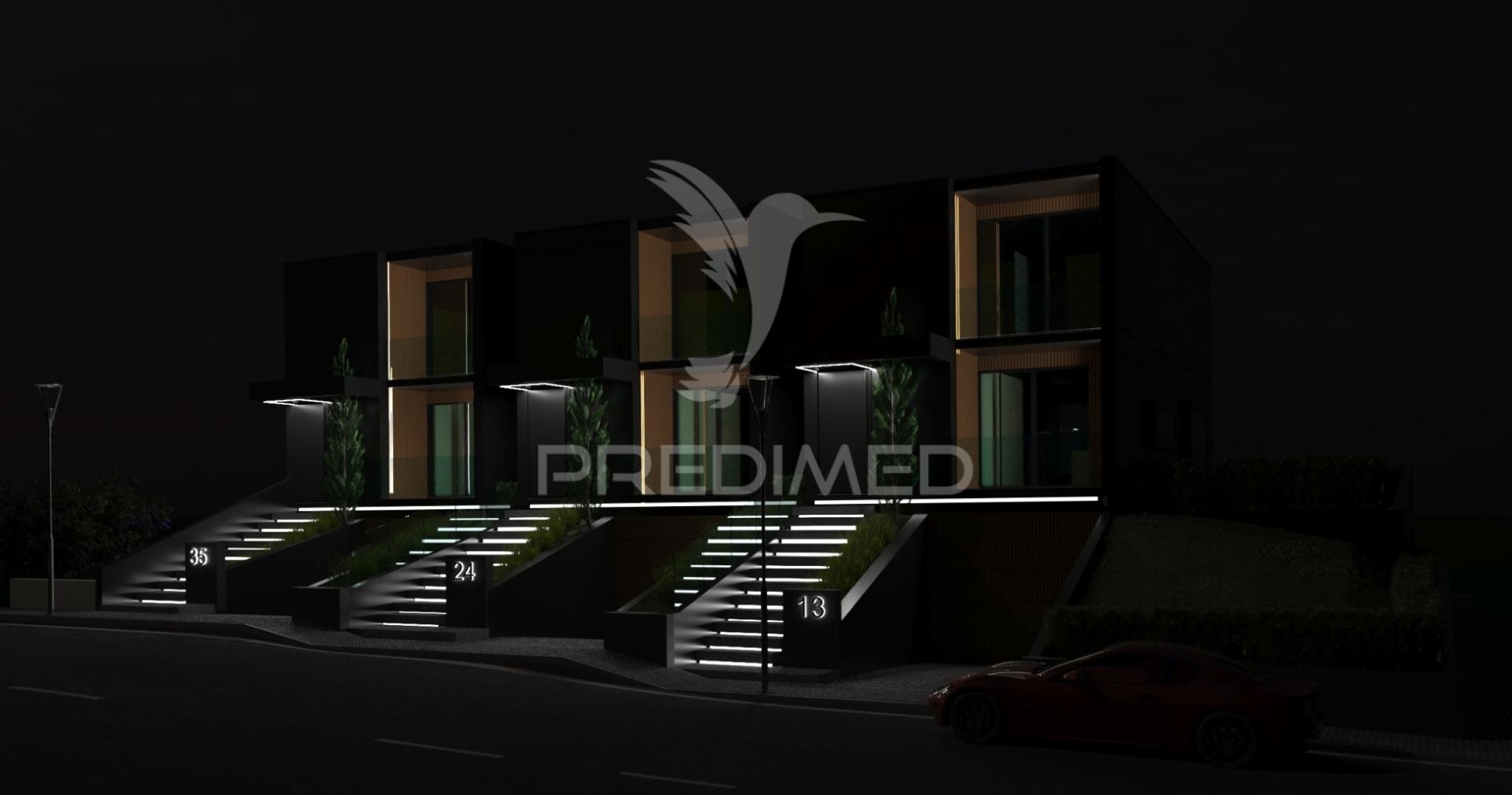 Moradia em gaveto , empreendimento em tebosa, braga