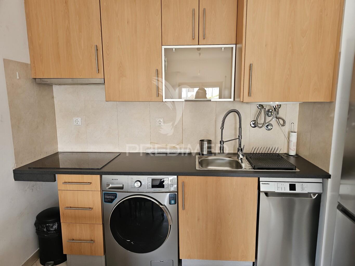 Apartamento t1 em alcantarilha para alugar ao ano