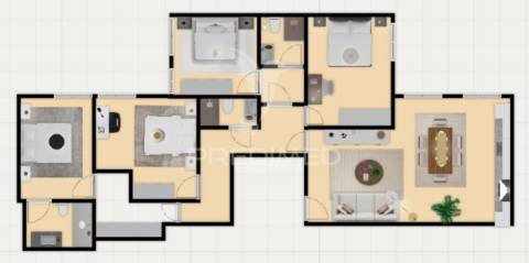 Apartamento t4 - benfica