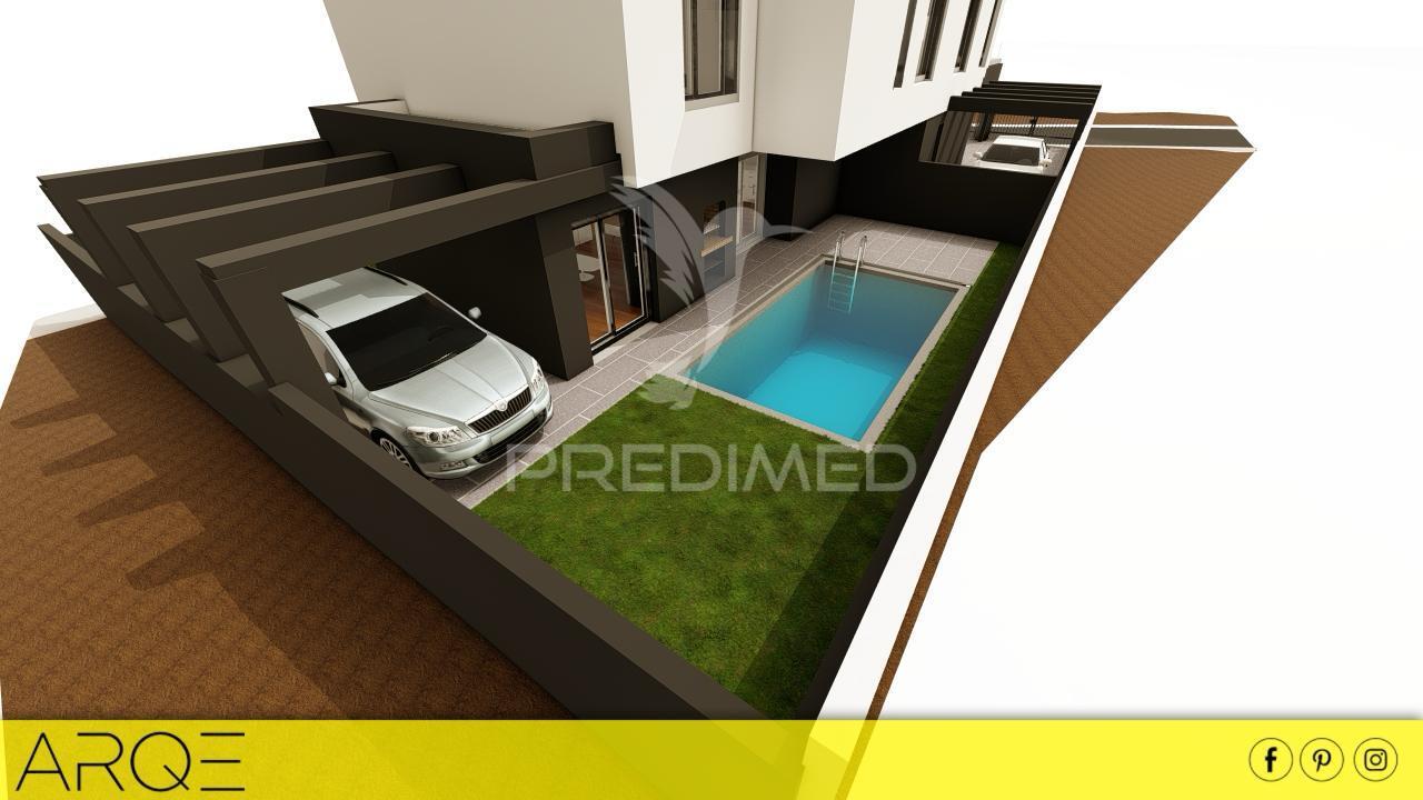 Moradia geminada t3 -com piscina - pinhal dos frades