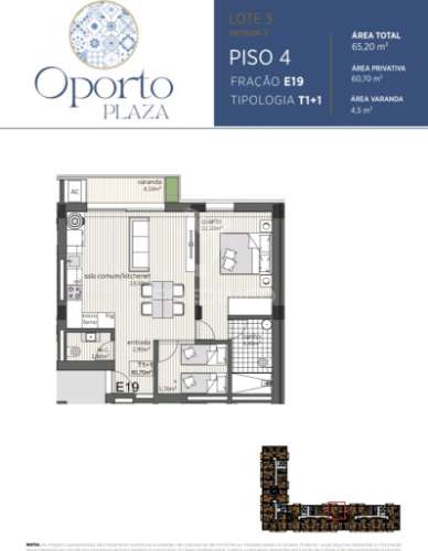 T1+1 paranhos "oporto plaza"