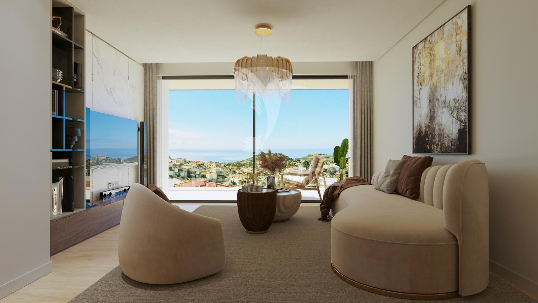 Apartamento t1 em construção no funchal