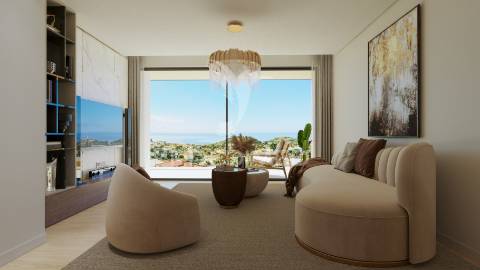 Apartamento t1 em construção no funchal