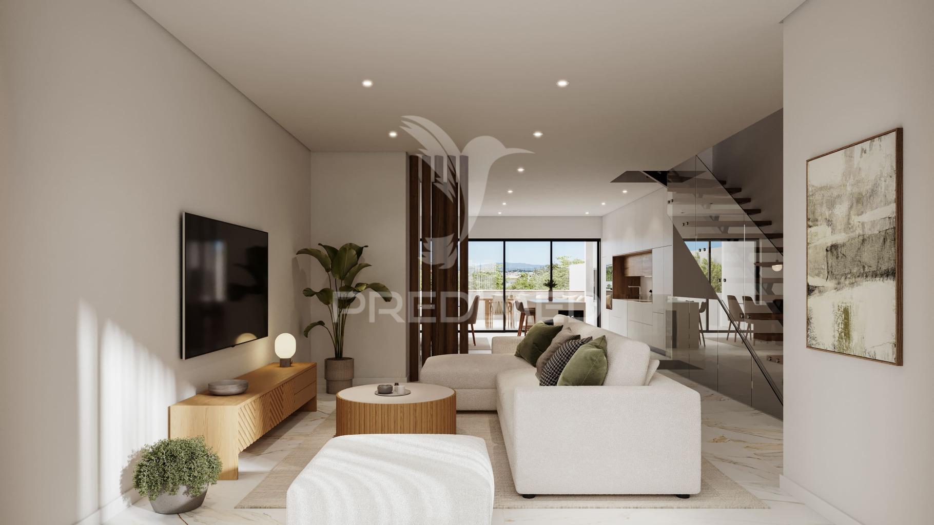 Moradia t3 contemporânea nova construção, em portimão