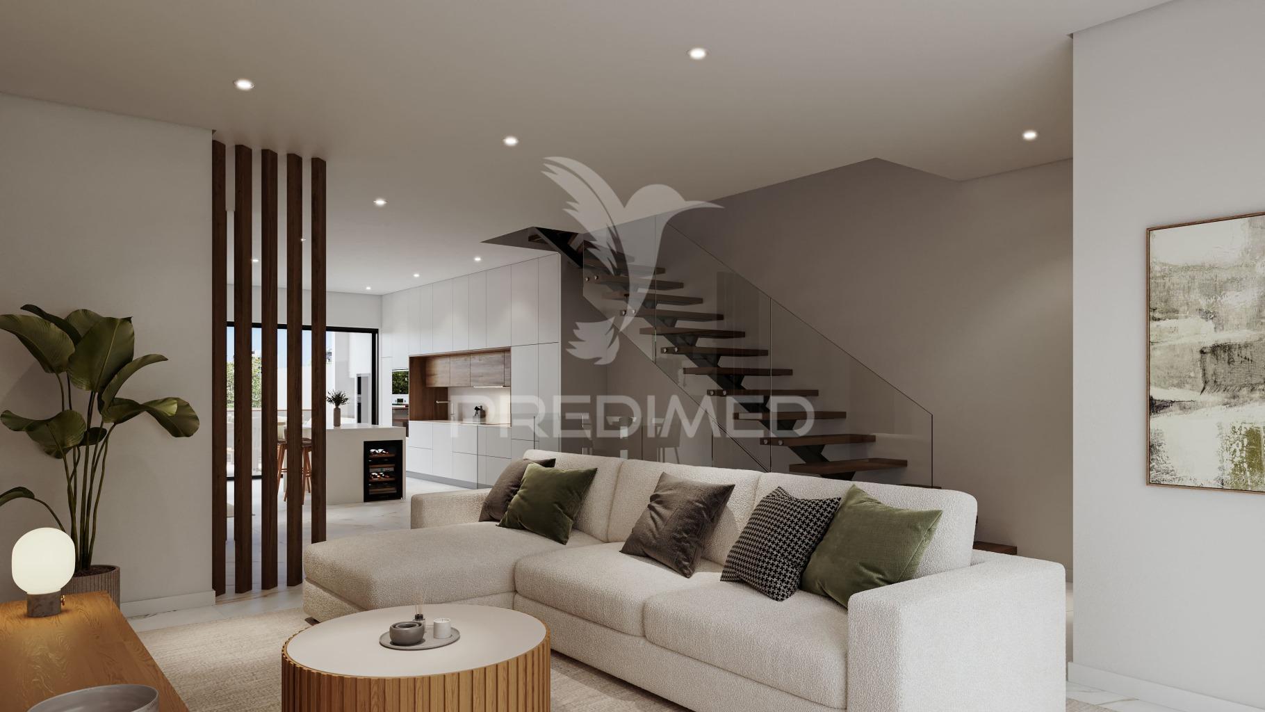 Moradia t3 contemporânea nova construção, em portimão