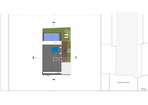 Lote para construção de moradia,almada