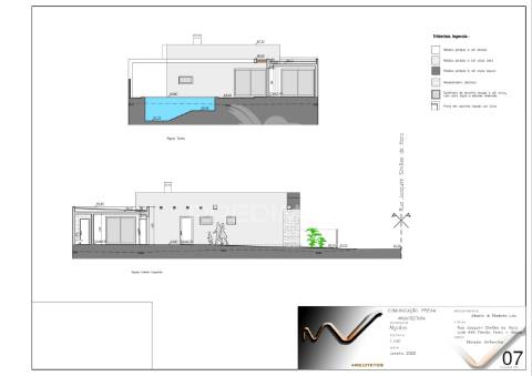 Moradia térrea e isolada t4 com 2 suítes e piscina