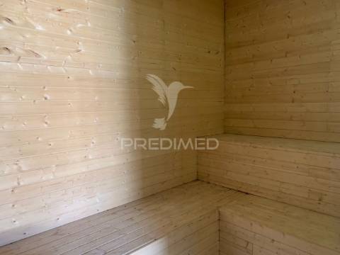Moradia t4 com piscina e sauna