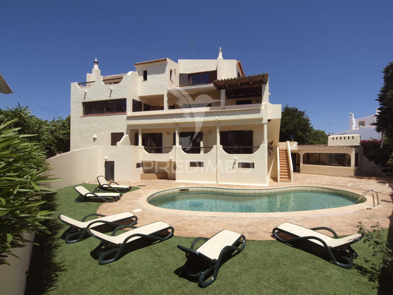 Moradia independente t7 c/fabulosa vista mar na praia da luz