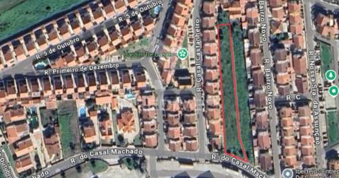 Terreno urbano de 1928m2 nos casais novos (alenquer)