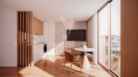 Apartamento t0 novo zona premium matosinhos
