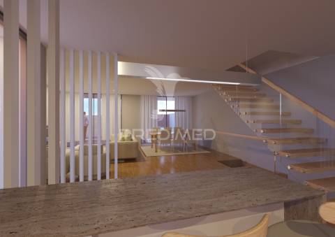 Elegante moradia contemporânea em início de construção, com 3 quartos e vistas sobre o mar!