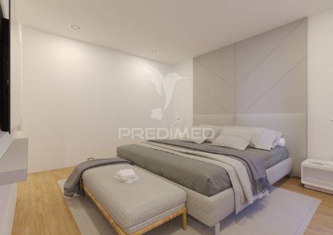 Elegante moradia contemporânea em início de construção, com 3 quartos e vistas sobre o mar!