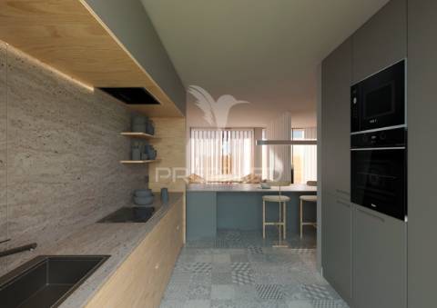 Elegante moradia contemporânea em início de construção, com 3 quartos e vistas sobre o mar!