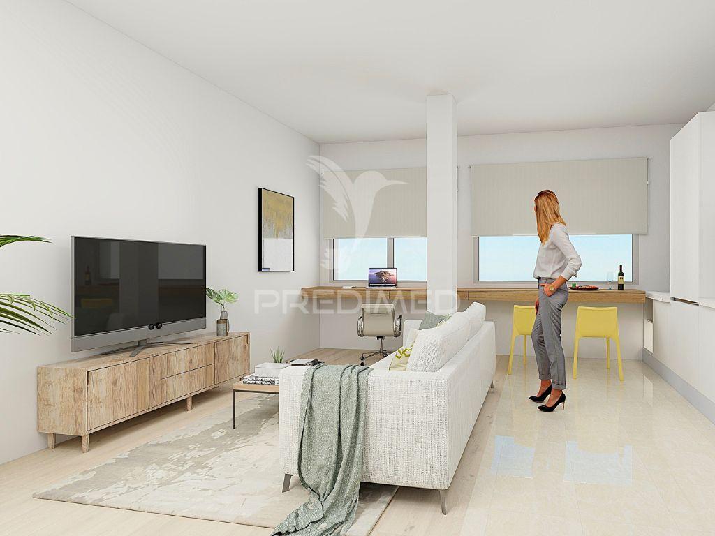 Apartamento t0 com vista em amora