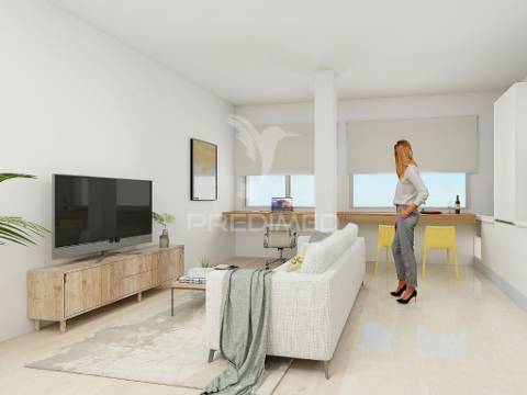 Apartamento t0 com vista em amora