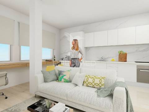 Apartamento t0 com vista em amora