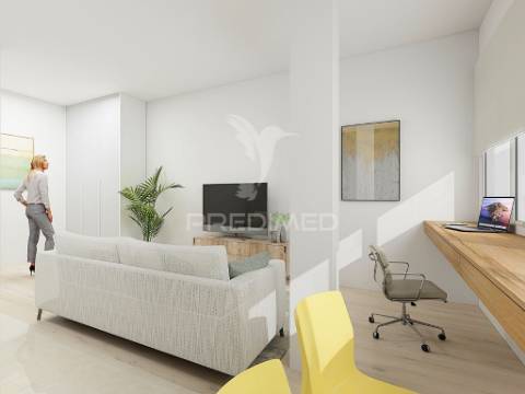 Apartamento t0 com vista em amora