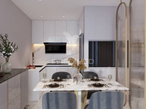 Apartamento t1 nobel41-85, porto