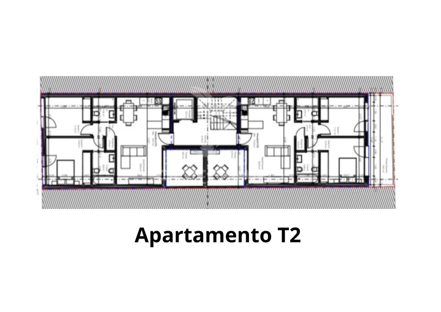 Apartamento t2 c/ estacionamento e arrecadação - olhão