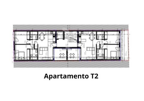 Apartamento t2 c/ estacionamento e arrecadação - olhão
