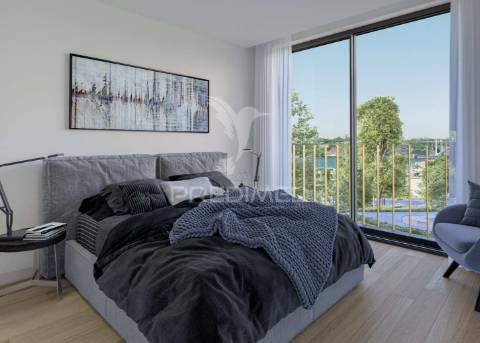 Apartamento t3, no edifício marina douro 1 em canidelo