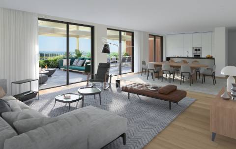 Apartamento t4, no edifício marina douro 1 em canidelo