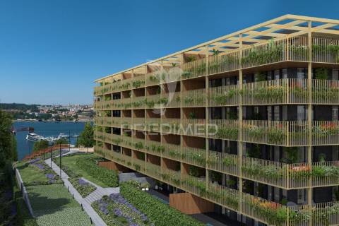 Apartamento t4, no edifício marina douro 1 em canidelo
