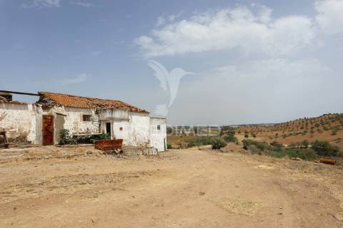 Terreno misto junto ao guadiana, 357ha, e ruínas com 1623m2