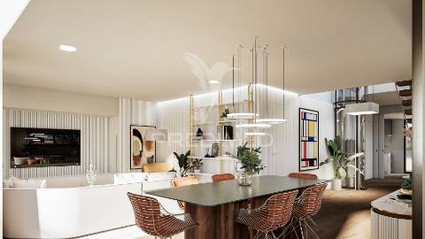 Apartamento t3 duplex no centro de aveiro
