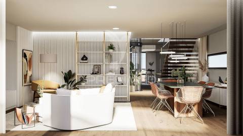 Apartamento t3 duplex no centro de aveiro